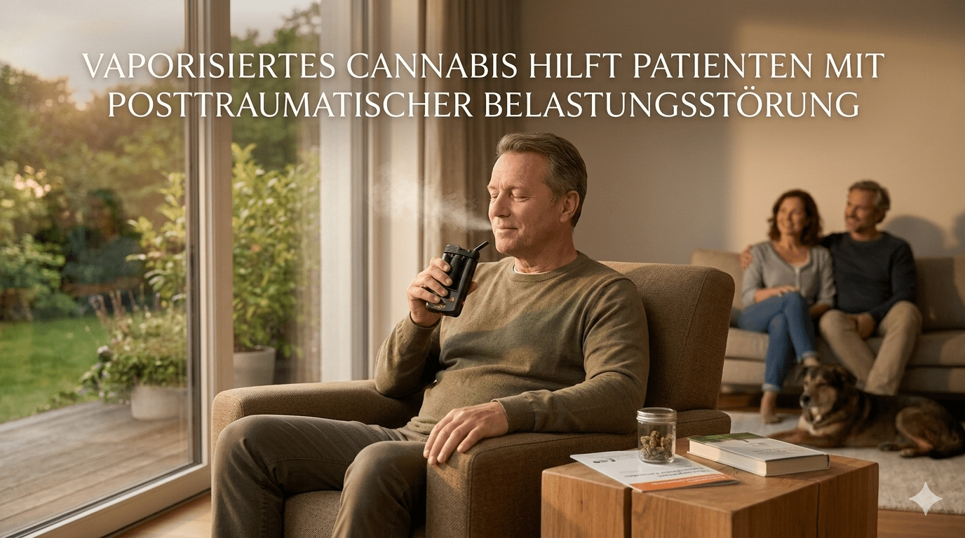 vaporisiertes cannabis