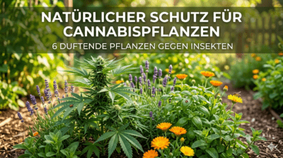 Natürlicher Schutz für Cannabispflanzen: 6 Duftende Pflanzen gegen Insekten