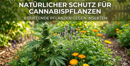 Natürlicher Schutz für Cannabispflanzen: 6 Duftende Pflanzen gegen Insekten