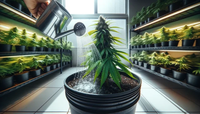 cannabis pflanzen spülen