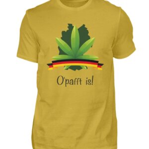 O-pafft is! - Herren Premiumshirt-2980