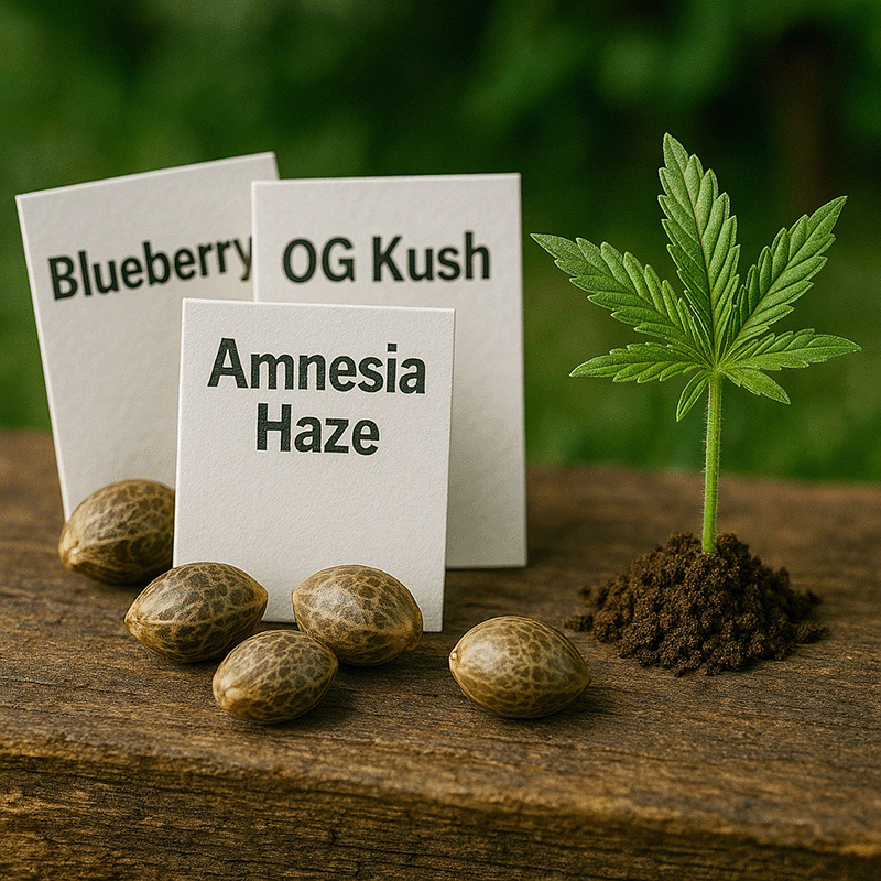 Cannabis im Garten anbauen – Komplette, ausführliche Anleitung 3 sortenwahl