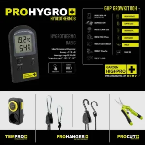 Growbox Set 80H | 80x80x180 cm | Garden Highpro – Bild 14