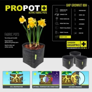 Growbox Set 80H | 80x80x180 cm | Garden Highpro – Bild 13