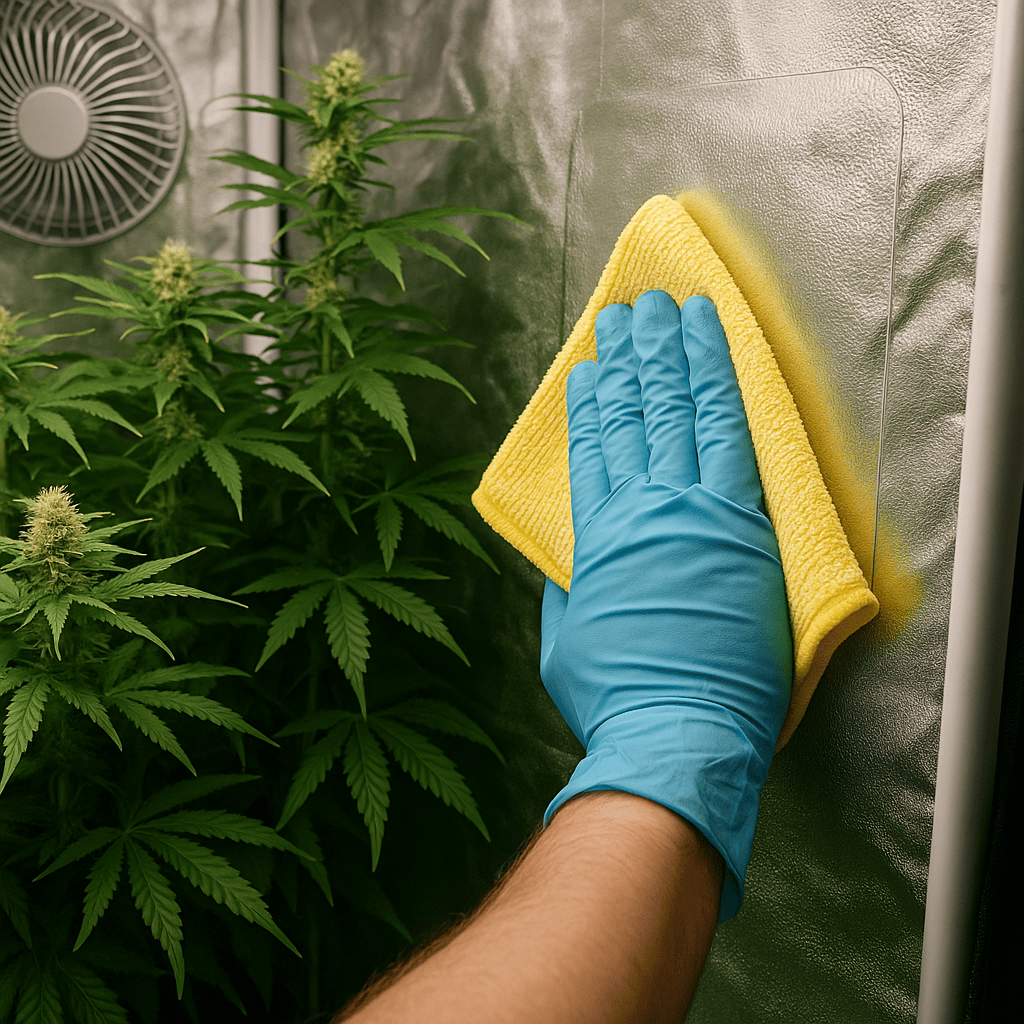 Sauberkeit im Growroom – der meist unterschätzte Erfolgsfaktor beim Indoor-Anbau 1 ChatGPT Image 24. Nov. 2025 09 07 38