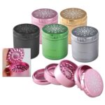 Black Leaf CNC Flower Grinder 5-teilig