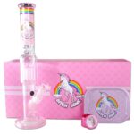 Black Leaf BITCH Kofferbong Zylinder – Perkolator Bong