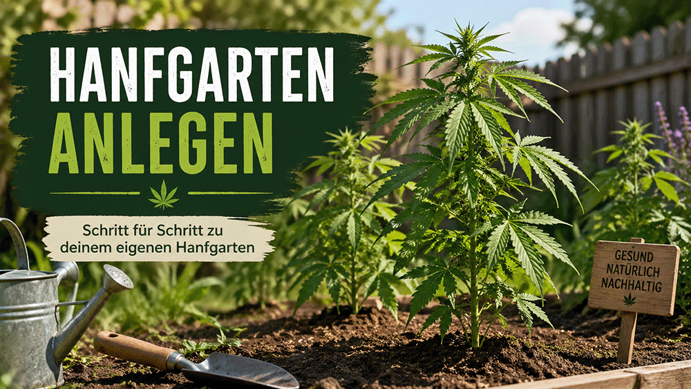 Hanfgarten anlegen