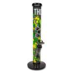 FIRE-FLOW™ X Black Leaf Bong THC MOLECULE